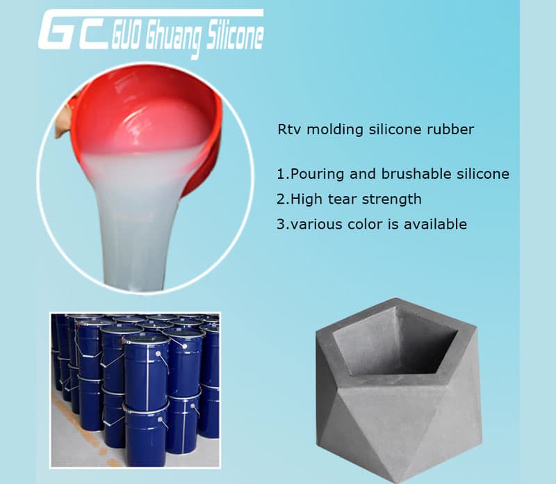liquid Silicone mold making material for artificial stone